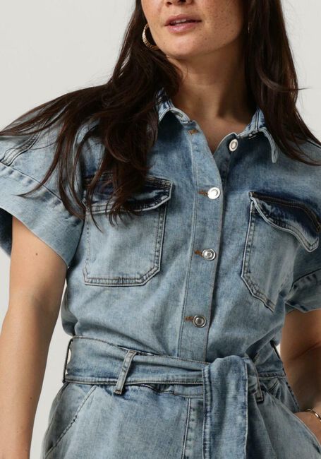 LOLLYS LAUNDRY Combinaison MATHILDELL JUMPSUIT SS en bleu - large