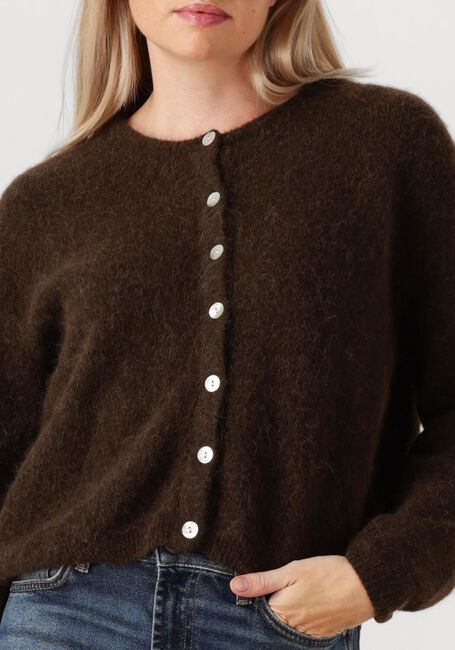 Bruine AMERICAN VINTAGE Vest VITOW CARDIGAN - large