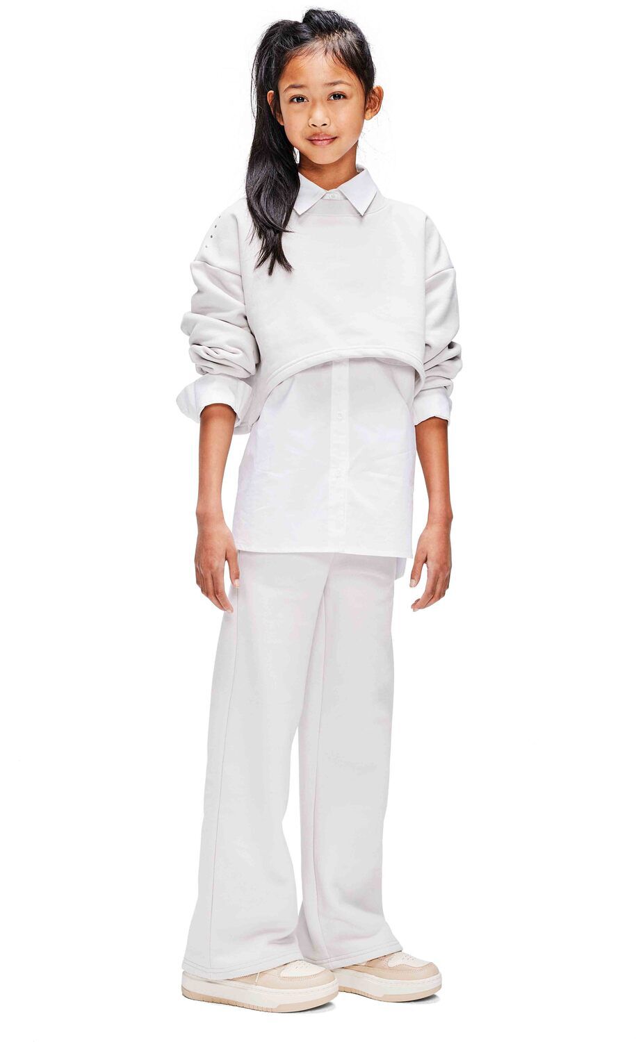 RETOUR Pantalon de jogging HULYA Gris clair - large