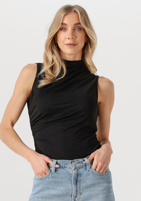 ROSEMUNDE Haut BILLIE SL DRAPE TOP en noir - large