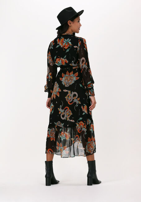 ALIX THE LABEL Robe midi LADIES WOVEN FANCY CHIFFON MAXI DRESS en noir - large