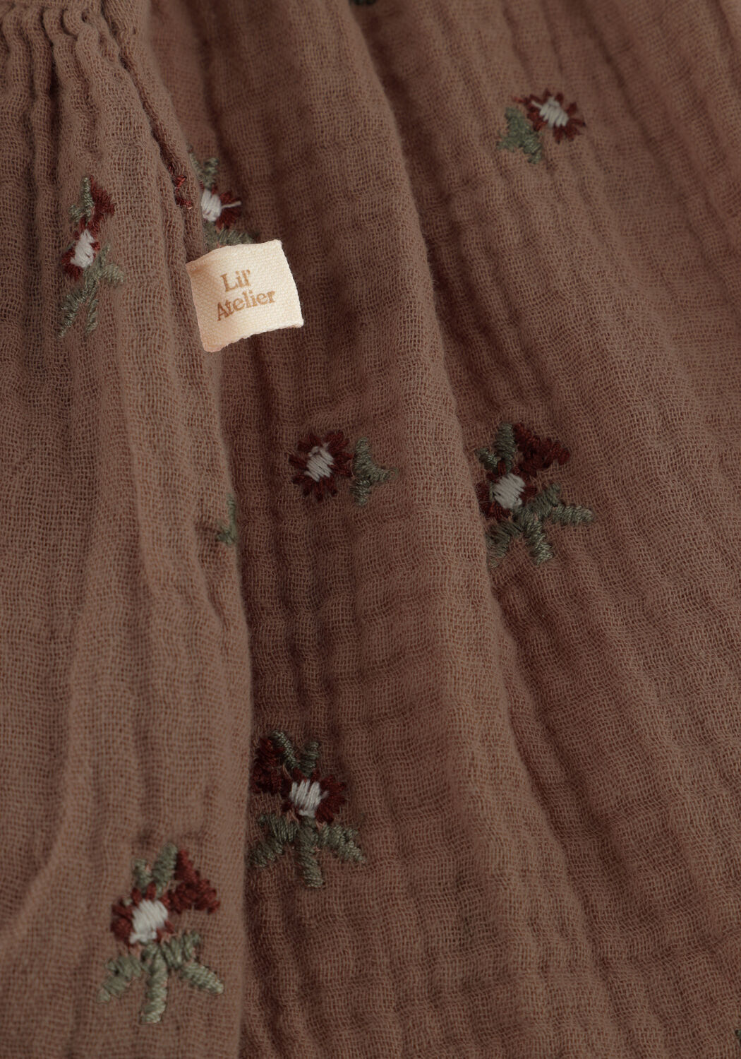 Roze LIL' ATELIER Mini jurk NMFTAMINA LS LOOSE DRESS LIL - large