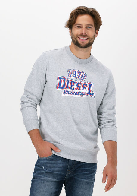 DIESEL Chandail S-GIRK-K22 en gris - large