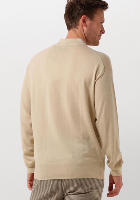 SCOTCH & SODA Chandail DROPPED SHOULDER MOCK NECK en beige - large