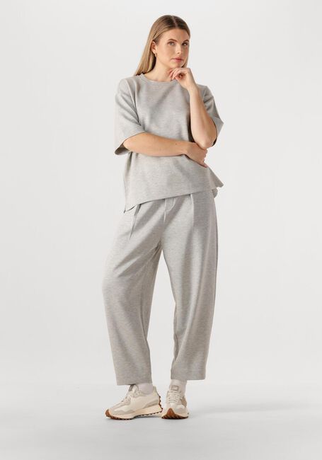 Lichtgrijze INWEAR Wijde broek PANNIEIW PANT - large