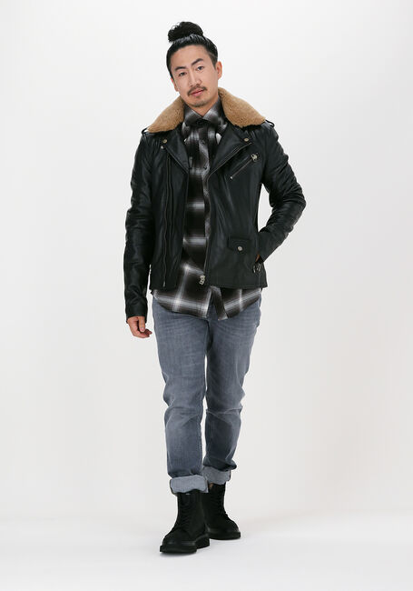 Grijze G-STAR RAW Casual overhemd C841 HERITAGE HB FLANNEL CHECK - large