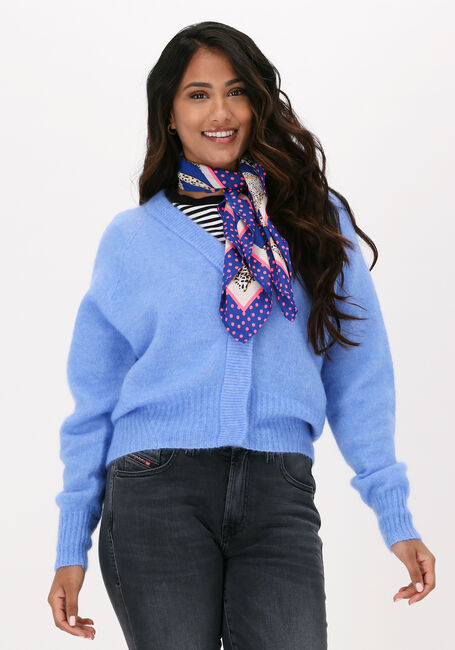 Blauwe LOLLYS LAUNDRY Sjaal CORA SCARF - large