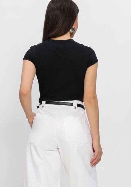 CALVIN KLEIN T-shirt SS GRAPHIC LOGO BABY TEE en noir - large