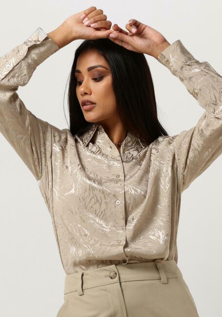 MODSTRÖM GRACEYMD SHIRT Blouses en beige - large