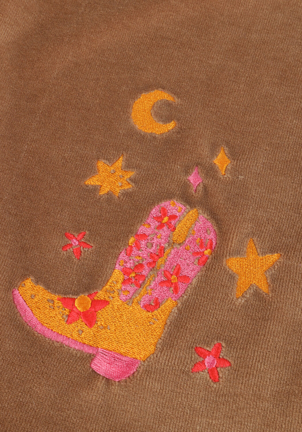 AMMEHOELA Pantalon &eacute;vas&eacute; LIV en camel - large