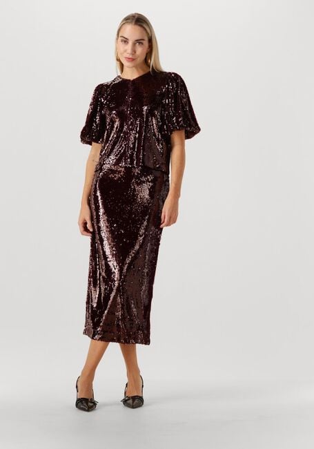 Y.A.S. YASROYALINA HMW SEQUIN ANKLE SKIRT - large