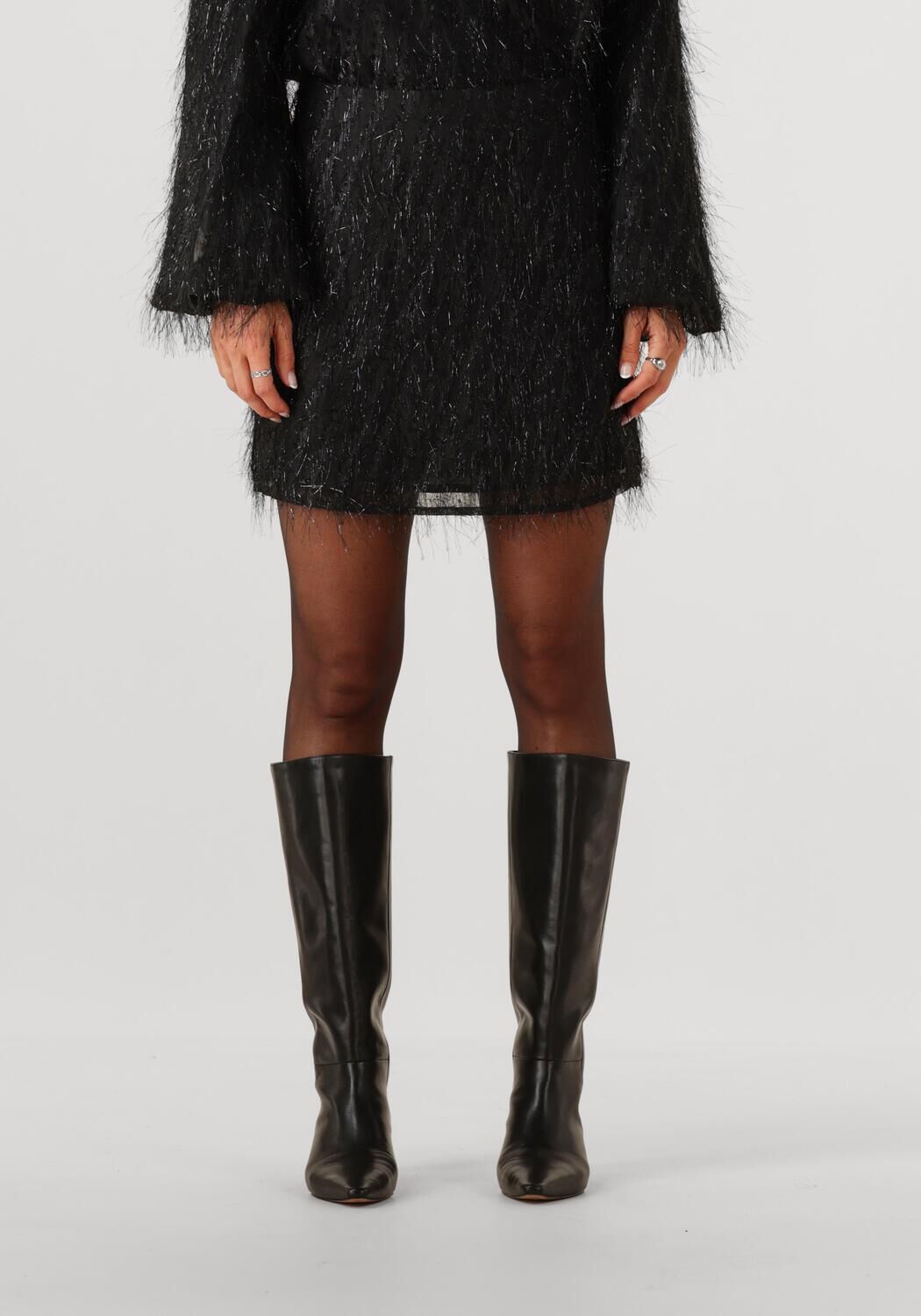 STUDIO AMAYA Mini-jupe DREAMS en noir - large