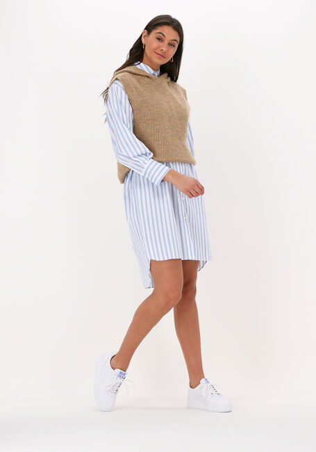 Camel NA-KD Vest KNITTED HOODIE VEST - large