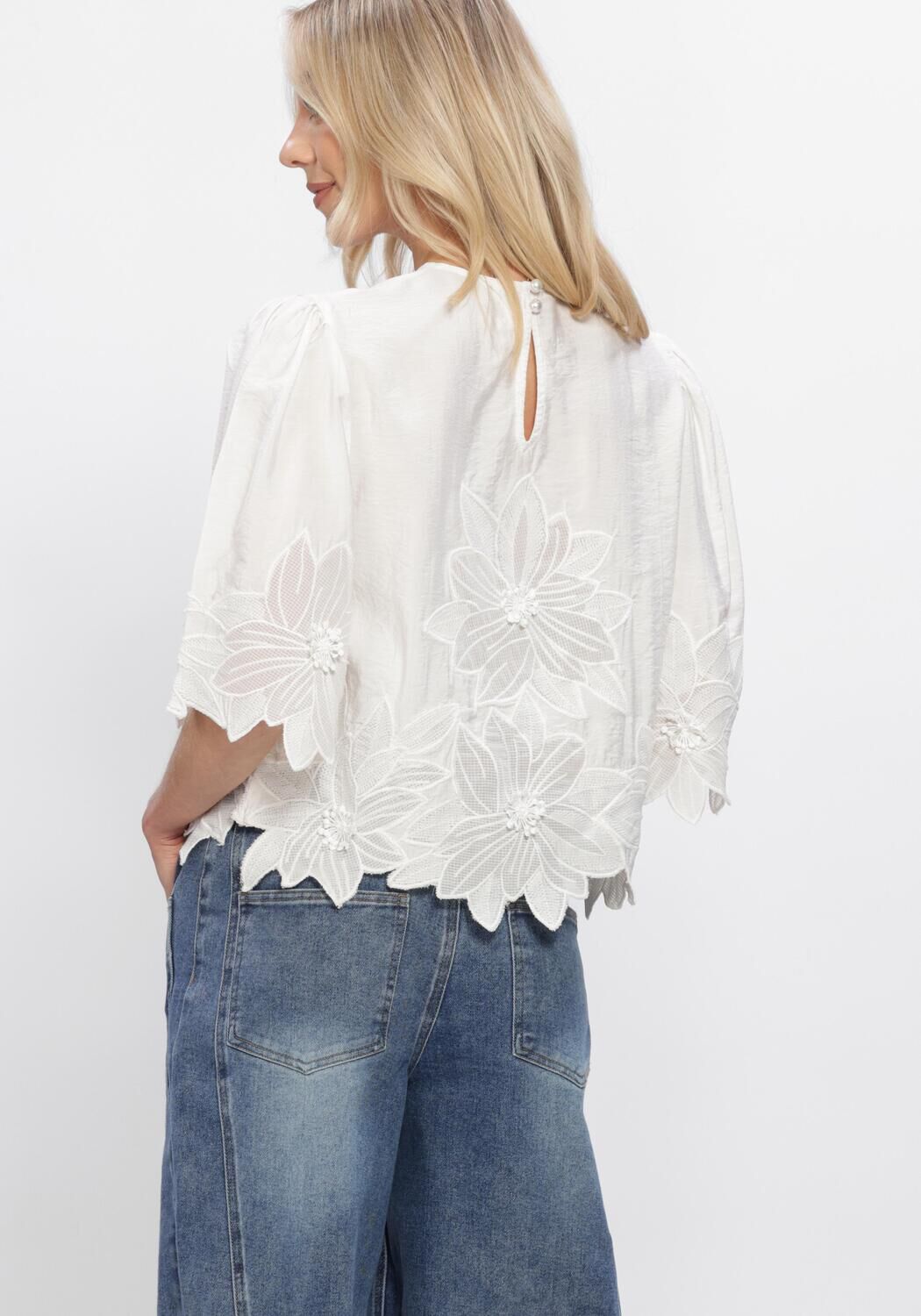 Y.A.S. YASMORI 2/4 TOP Hauts & T-shirts en blanc - large