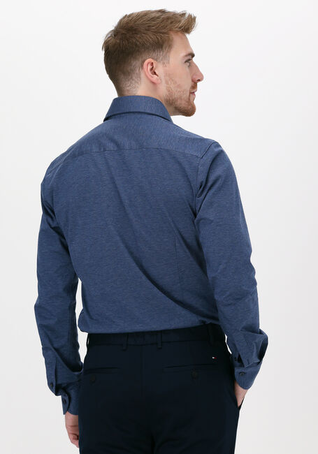 Blauwe PORTO MILANO Casual overhemd FARO - large