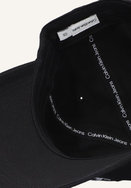 Zwarte CALVIN KLEIN Pet MONOGRAM CAP Zwarte CALVIN KLEIN Pet MONOGRAM CAP - large