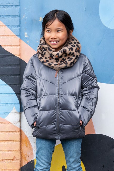 Blauwe LIKE FLO Gewatteerde jas ASHLEY FLO GIRLS HOODED JACKET Blauwe LIKE FLO Gewatteerde jas ASHLEY FLO GIRLS HOODED JACKET - large