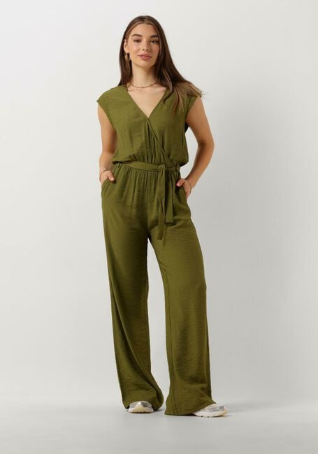 ANOTHER LABEL Combinaison JESS JUMPSUIT S/L en vert - large