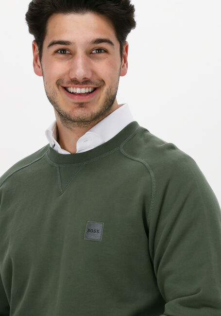 BOSS ORANGE Chandail WESTART 1 10234591 Vert fonc&eacute; - large