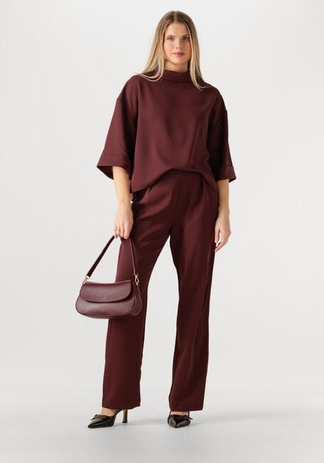 NEO NOIR Combinaison ARLO CREPE JUMPSUIT Bordeaux - large