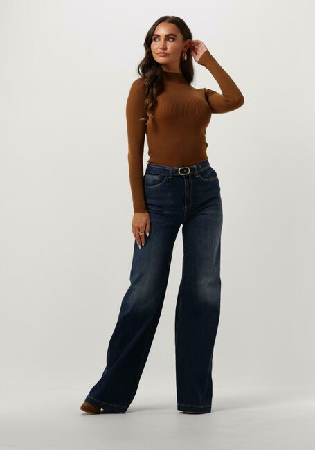 Donkerblauwe TWINSET MILANO Wide jeans 15458238-CPC - large