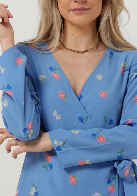 ENVII Mini robe ENLIME LS VN DRESS en bleu - large