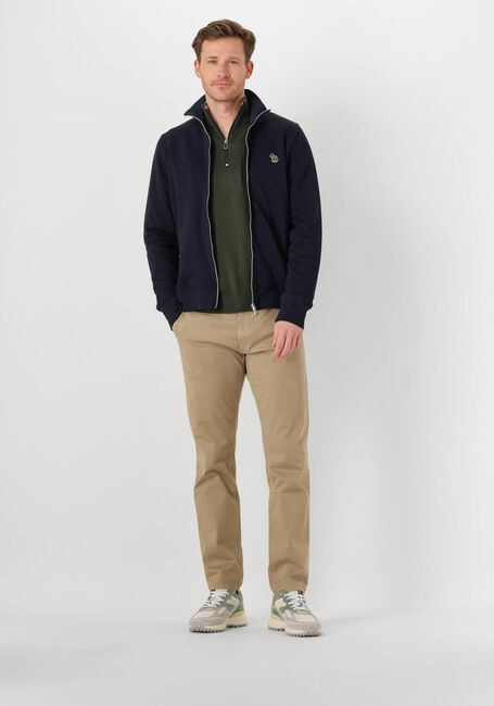 PS PAUL SMITH Gilet MENS REG FIT ZIP TOP ZEBRA en bleu - large