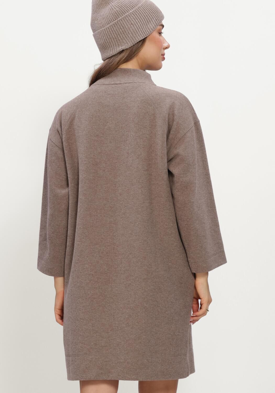 Taupe MOSCOW Mini jurk 78-06-INFLUENCE-2 - large