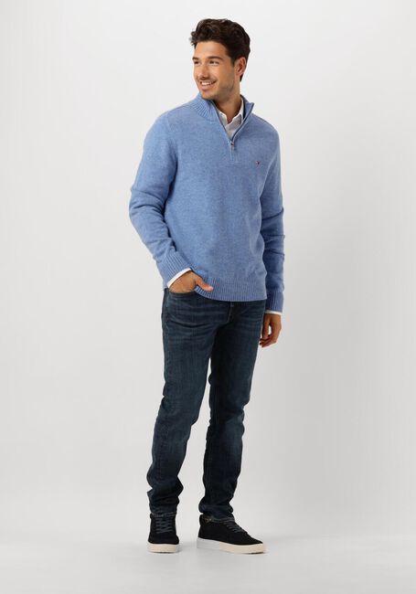 TOMMY HILFIGER LAMBSWOOL ZIP MOCK TOMMY HILFIGER LAMBSWOOL ZIP MOCK - large