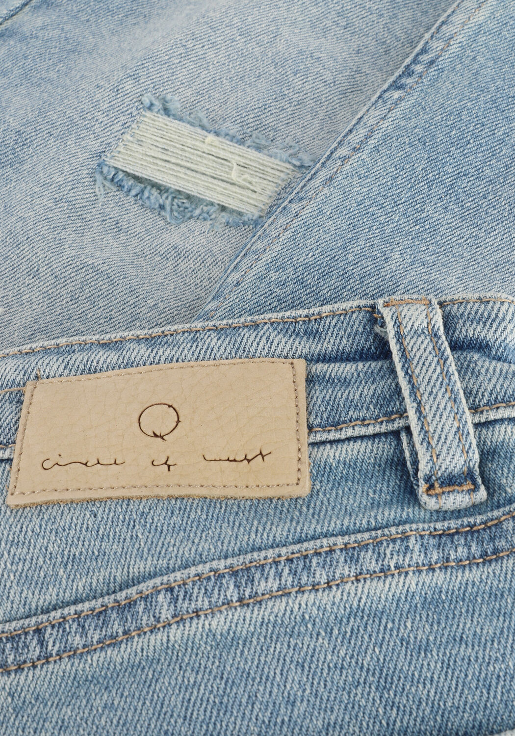 Blauwe CIRCLE OF TRUST Jeans SCOTTIE DNM - large