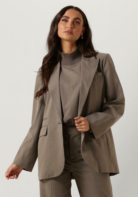 Taupe CO'COUTURE Blazer VIDACC SINGLE OVERSIZE BLAZER - large