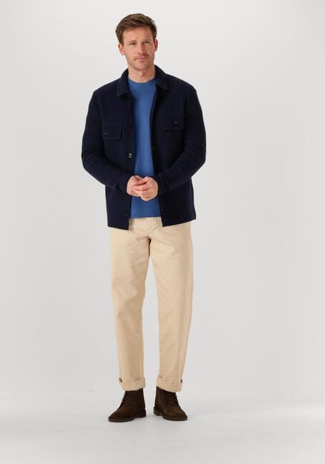 SELECTED MEN Surchemise SLHNEALY LS KNIT WORKWEAR CARDIGAN Bleu foncé - large