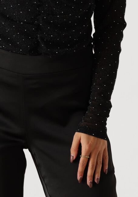 NEO NOIR Pantalon DEBRA HEAVY SATEEN PANTS en noir - large