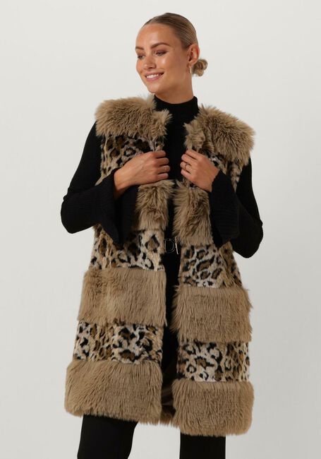 TWINSET MILANO Gilet 13353140-CPC en marron - large