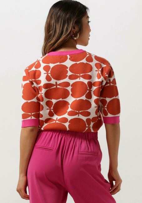 Bruine YDENCE Top KNITTED TOP TULIP - large