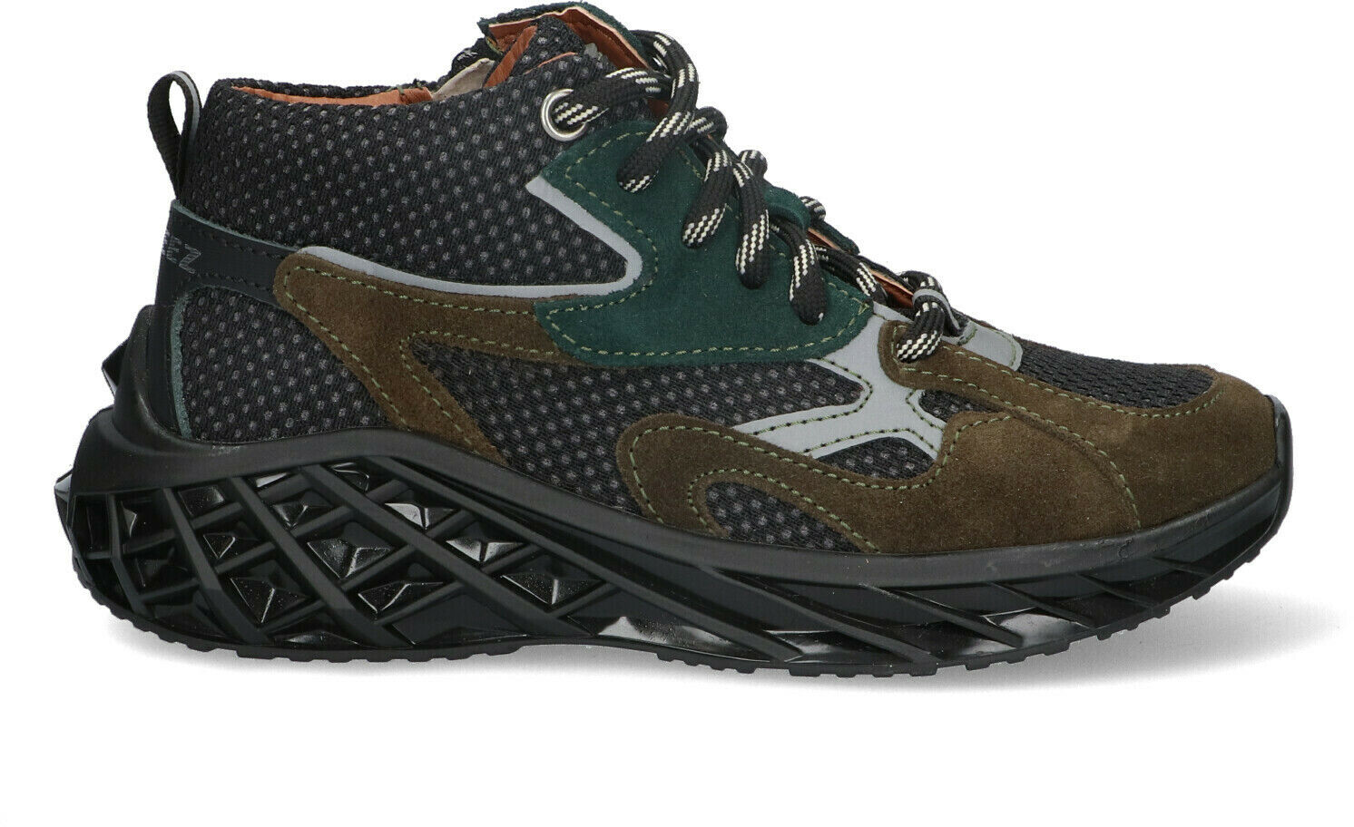 Groene BRAQEEZ Hoge sneaker ANDRE AMSTERDAM - medium