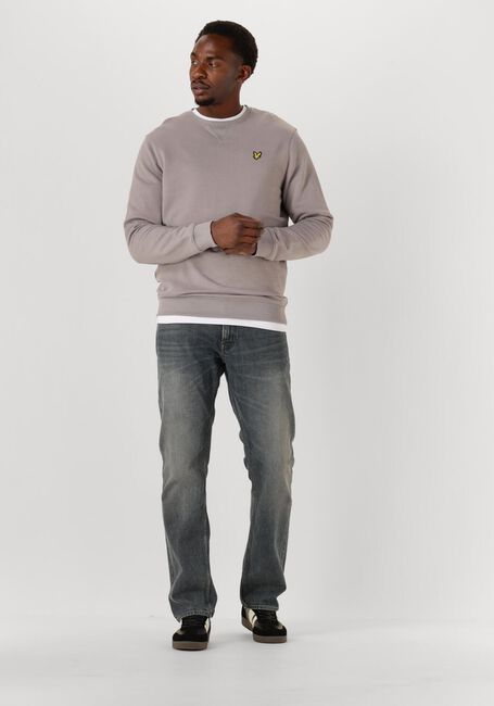 Grijze LYLE & SCOTT Sweater CREW NECK SWEATSHIRT - large