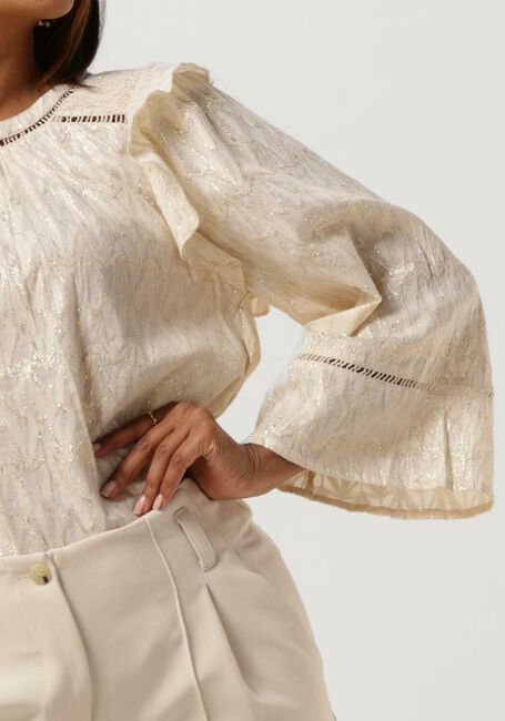 Witte SUMMUM  TOP LUREX JACQUARD - large