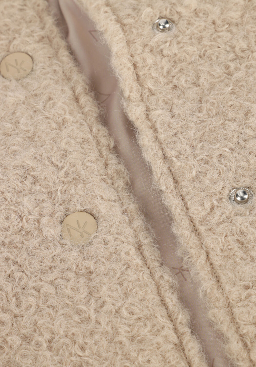 NUKUS Jack BALTIMORE JACKET SATIN en beige - large