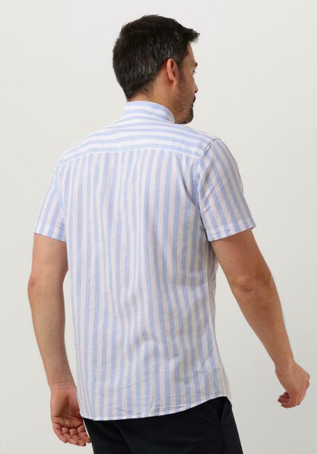 SELECTED HOMME Chemise décontracté SLHSLIMNEW-LINEN SHIRTS SS CLASSIC W en bleu - large