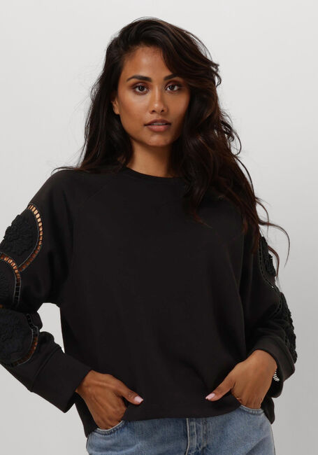OBJECT Pull OBJDORINA LO L/S SWEAT TOP en noir - large