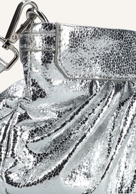 Zilveren ALIX THE LABEL Clutch METALLIC FAUX LEATHER BAG Zilveren ALIX THE LABEL Clutch METALLIC FAUX LEATHER BAG - large