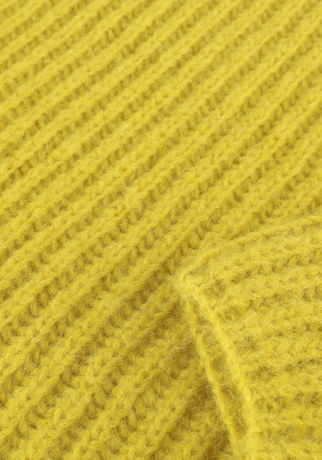 DRYKORN Pull LINNAS en jaune - large