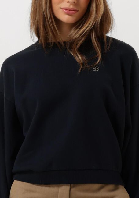 BY-BAR Chandail BIBI LUCKY CURVE SWEATER Bleu foncé - large