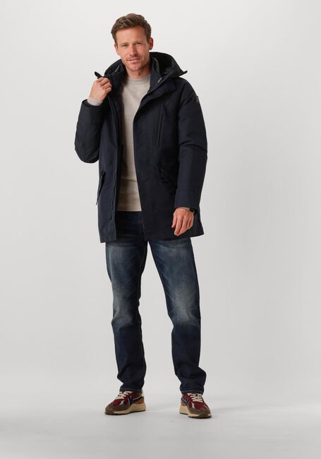 BUTCHER OF BLUE Pull STRUCTURE CREW en beige - large