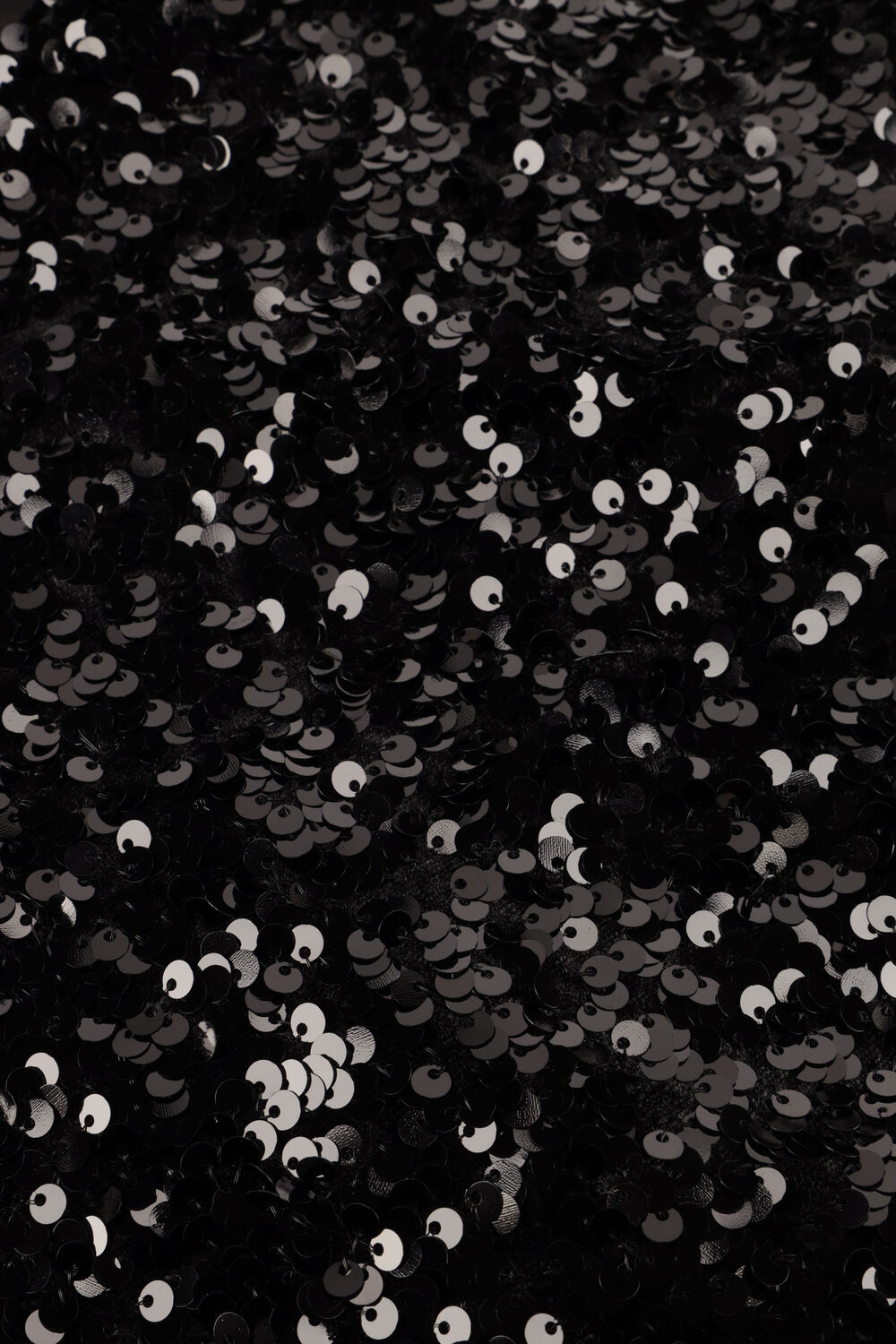 Zwarte CO'COUTURE Top ROSLYNCC SEQUIN TOP - large