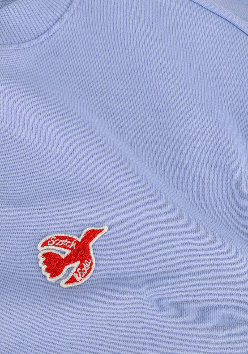 SCOTCH & SODA Chandail THE FREE SPIRIT PEACE BIRD ORAGNIC COTTON SWEATSHIRT Lilas - large