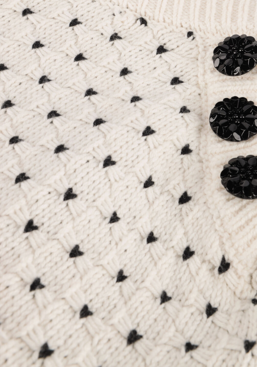 Gebroken wit FABIENNE CHAPOT Trui LOVE PULLOVER 182 - large