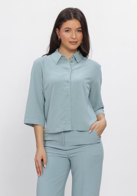 MODSTR&Ouml;M POPELMD SHIRT Blouses Bleu clair - large
