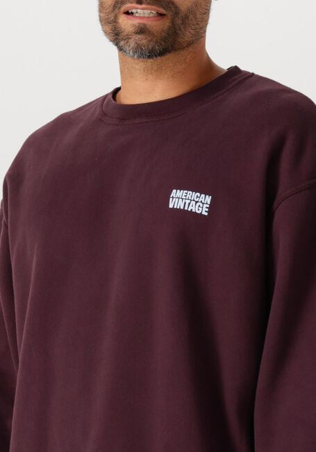 AMERICAN VINTAGE Chandail PLIZZY Bordeaux - large